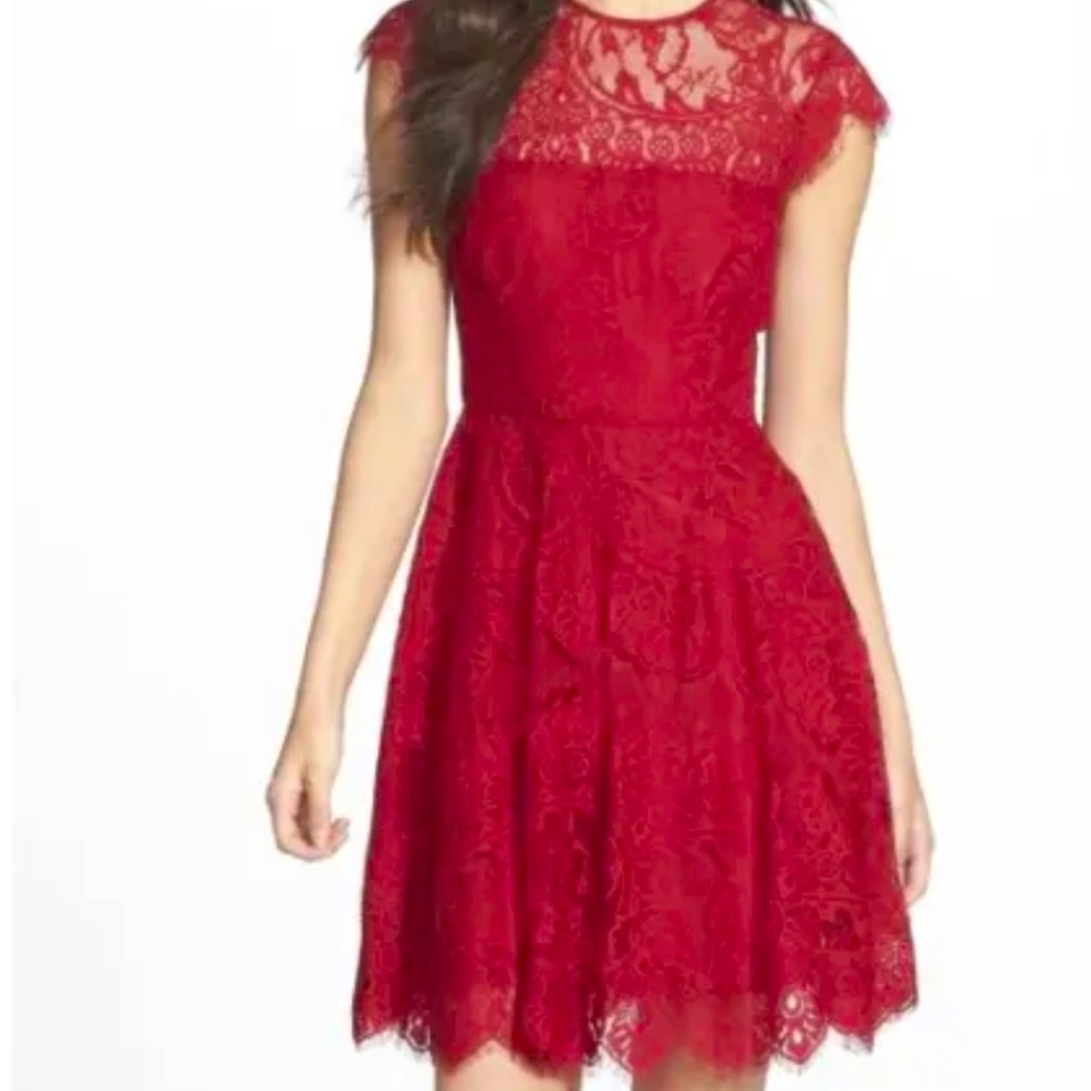 Red BB Dakota dress